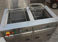 Double Tank Ultrasonic Cleaning Machine, Pembersih Ultrasonic Otomatis Untuk Degrease Derajat Mobil