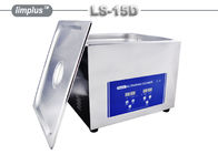 15 Liter Digital Display Table Ultrasonic Cleaner Terbesar Dengan Draninage, LS -15D