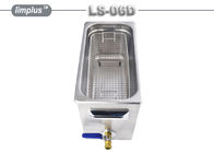 LS - 06D 6.5 Liter Tabung Pipa Digital Ultrasonic Cleaner Machine / Ultrasonic Cleaning Bath Lab Use