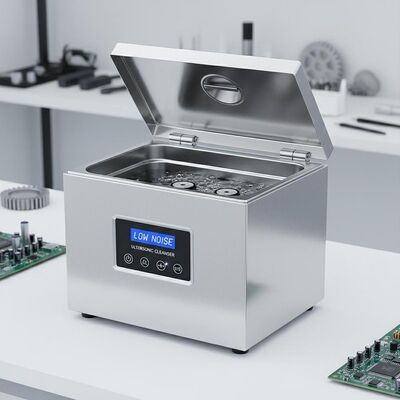 Low Noise Level Tabletop Ultrasonic Cleanser Termasuk Tangki Baja Ringan Dirancang untuk Pembersihan di Berbagai Industri