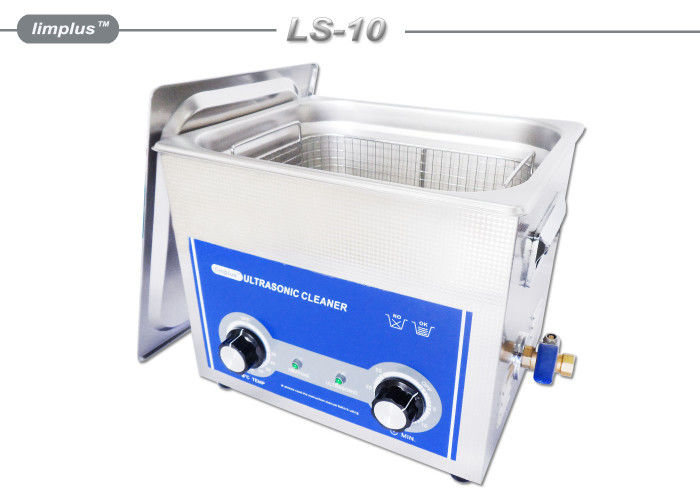 Meja Kontrol Mekanik Komersial Ultrasonic Cleaner Untuk Kuningan SUS304 LS-10