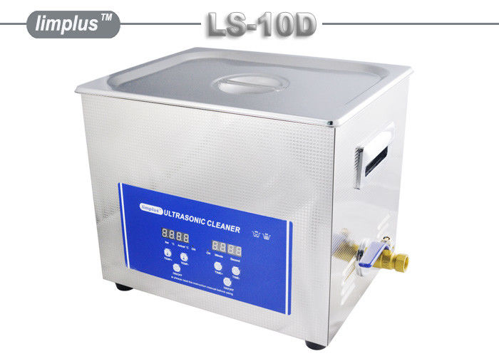 LS -10D 10 Liter Stainless Steel Ultrasonic Gun Cleaners garansi 1 tahun