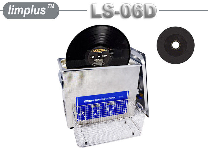 Vinyl Record Table Top Ultrasonic Cleaner 6.5 Liter Power Ultrasonic 180w 40khz